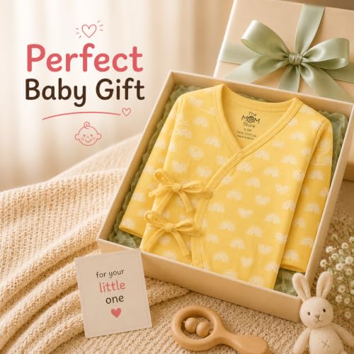 Image of The Mom Store Baby Romper Jabla Style Combo For Boys And Girls | Cotton | Soft Infant Bodysuit | Trendy Stylish Sleepwear For Newborn Baby | Printed | Unisex Comfortable Everyday Baby Wear