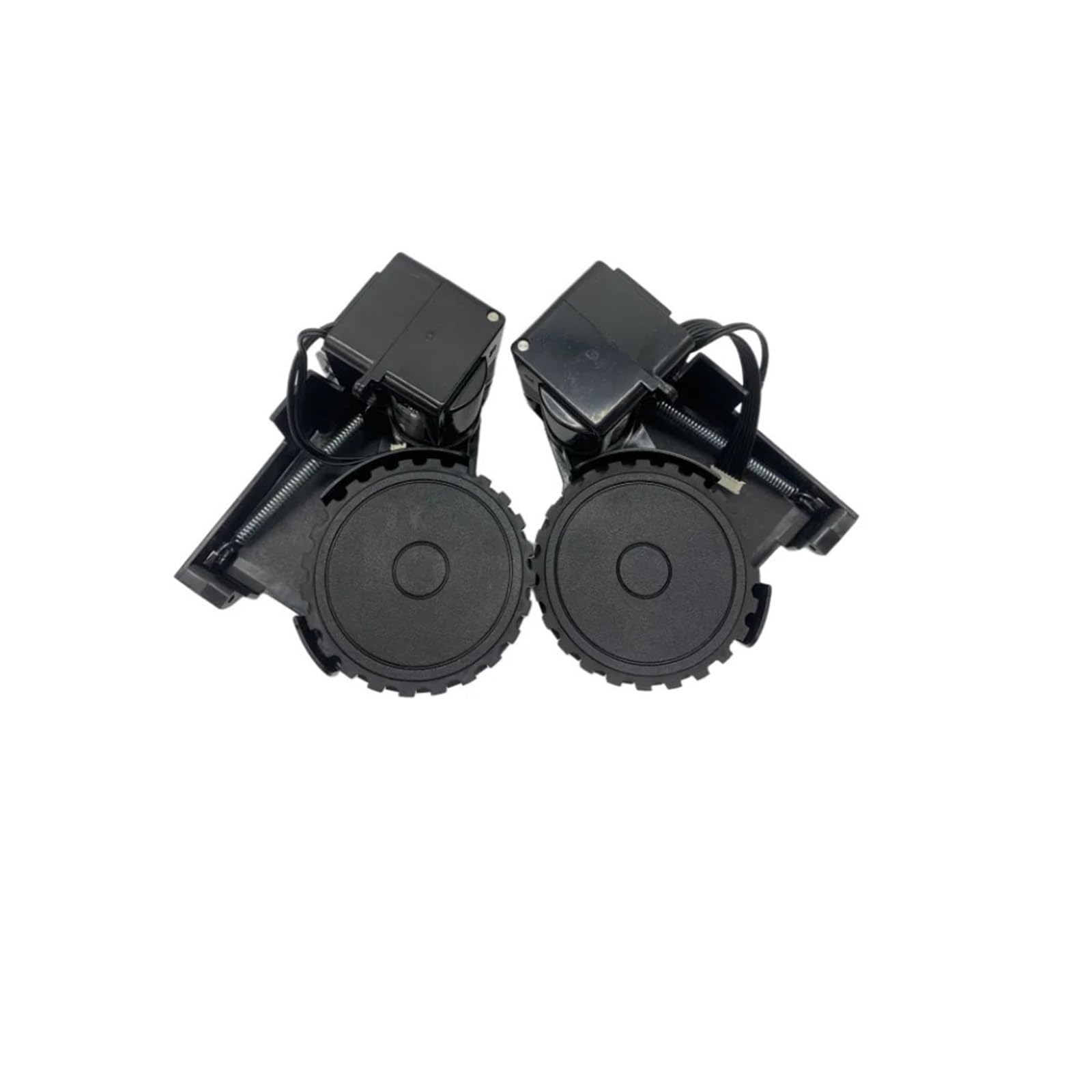 SHENRYLDVX L/R Traveling Wheel,Compatible For Lydsto，R1 S1 R1pro S1pro R1D R1A, Vacuum Cleaner(L+R black)