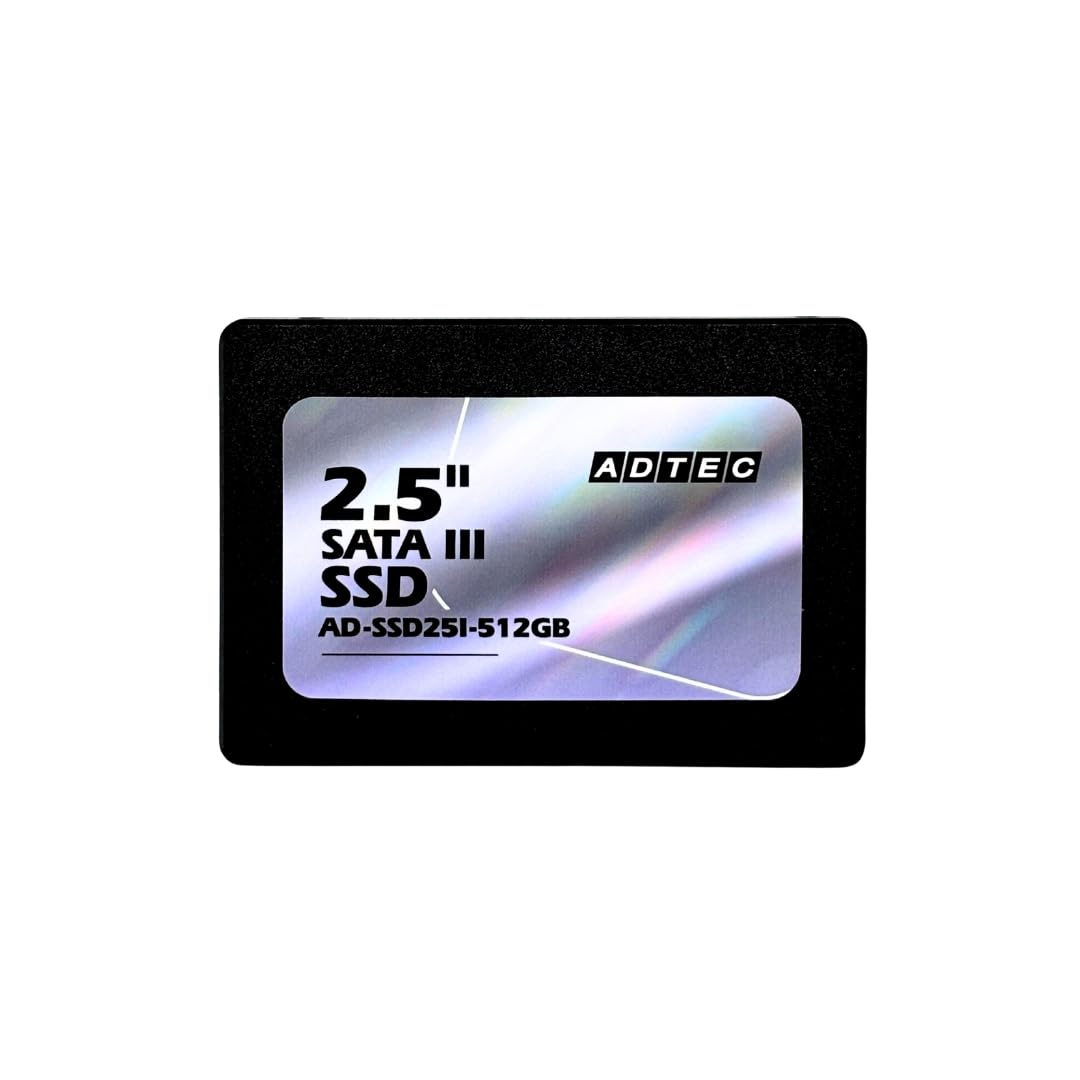 【新品未開封・3個】アドテック SATA SSD 512GB 3個 Amazon | アドテック SSD 512GB 3D TLC 2.5インチ SATA 3年保証 AD