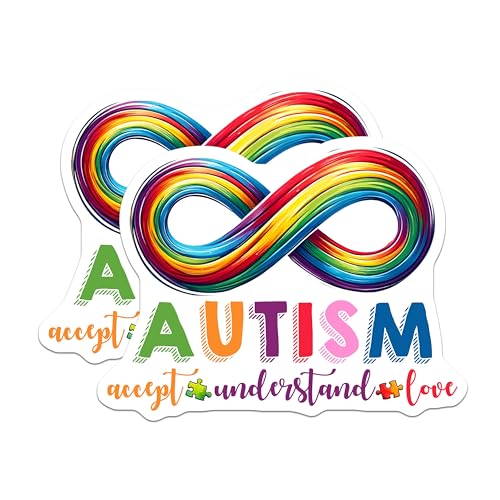 Pack 2 Imanes Decorativos Autism Awareness 5 in