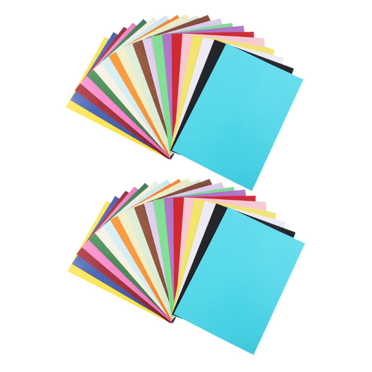 A4 Buntes Papier, Doppelseitiges Zeichenpapier, Schulanfang Party