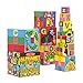 Melissa & Doug- Set di Blocchi in Cartone con Alfabeto, Multicolore, 2782
