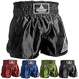 thaibox shorts frauen ✅ Breiter Gummibund mit Kordelzug sorgt für festen Halt ohne zu verrutschen. Abgerundeter Seitenschnitt für bessere Mobilität und Beweglichkeit.