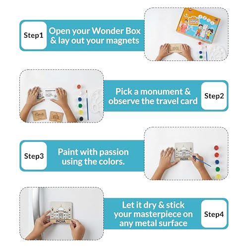 Image of Wonder Magnets Kit for Kids 4+ | DIY Fridge Magnet Craft Set