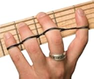 Riff BANDZ – Resistance Training Bands For Guitar Bass Banjo Piano Finger Speed System - Premium Set of 3 Hand Strengthener Accessories