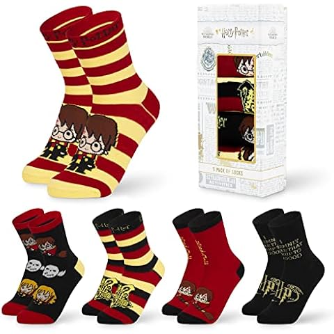 Harry Potter Calf Socks Pack of 5 Cover