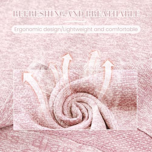 3 Pack Seamless Workout Shirts for Women - Moisture Wicking Quick-Dry Active Athletic Women's Gym Performance T Shirts3