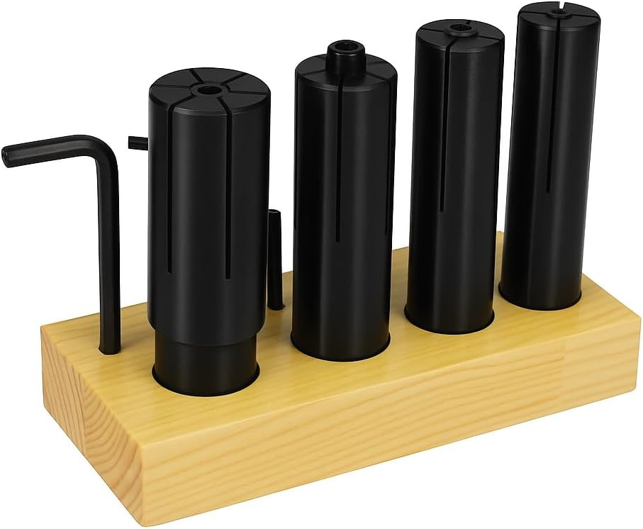 8 pcs Expanding Arbors Set Mandrels 1/4 To 1-1/4 Lathe Milling High Precision