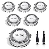 FAMELEC SH50 Blades Head for Philips Norelco Series 5000 (S5xxx), Electric Razor Compatible with Norelco 5000 Series Shaver Replacement Heads, Fit for Models S5660/84, S5590/81, S5290/88, S5210/8