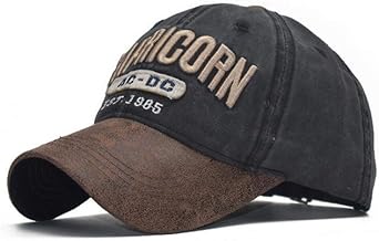 Capricorn Cotton Baseball Cap for Men Women Sports Outdoor Dad Hat