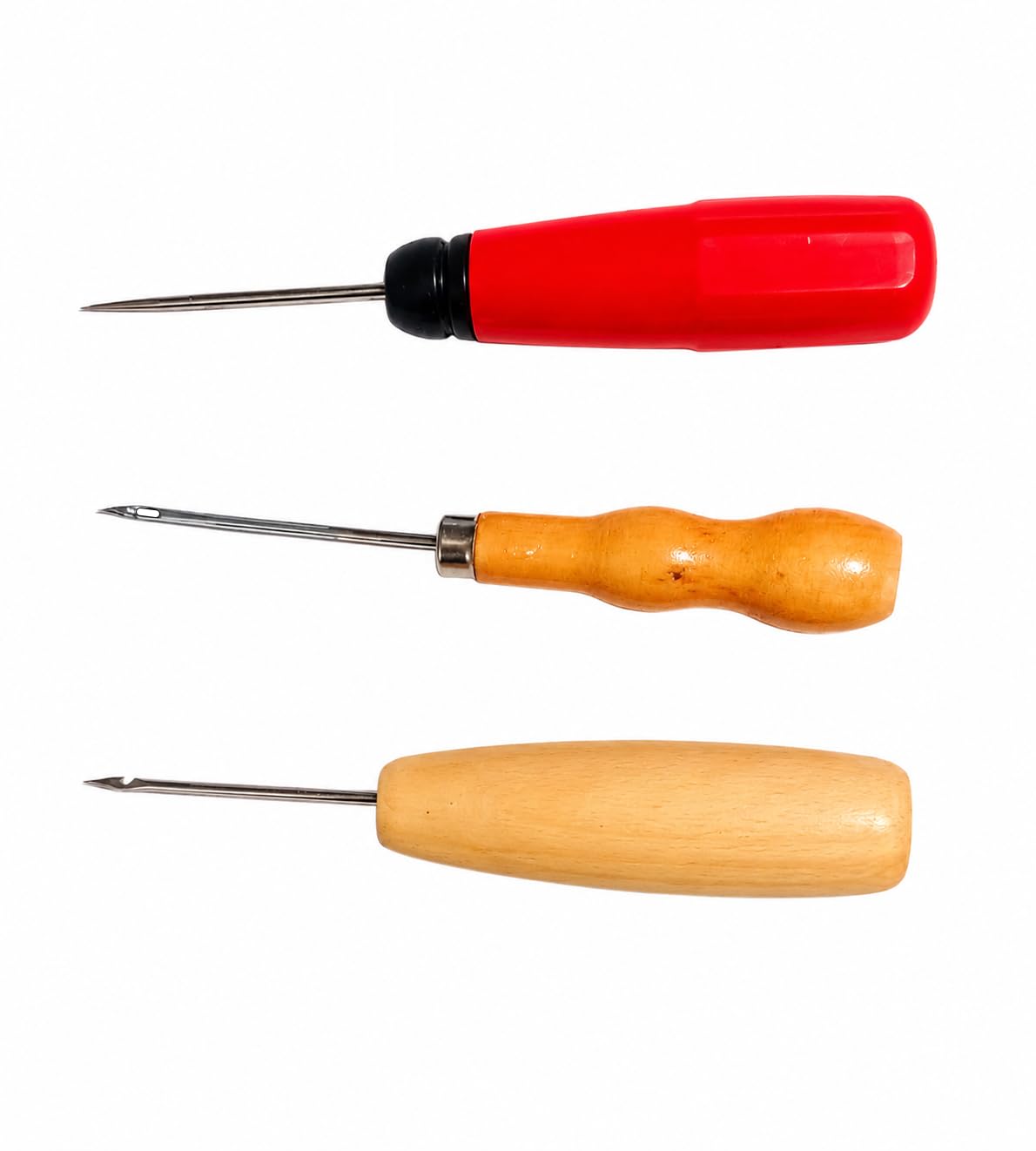 MR. DIY Crafts Leather Sewing Awl Set with Wooden Handle – Hand Stitching Awl Needles for Leather Craft, Shoe Repair, Upholstery, DIY Sewing & Craft Tools (9, Pcs Wooden Handle)-image-24
