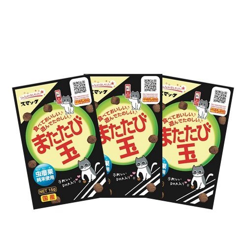 Amazon | 【セット販売】またたび玉 15g×3コ | またたび入り 通販