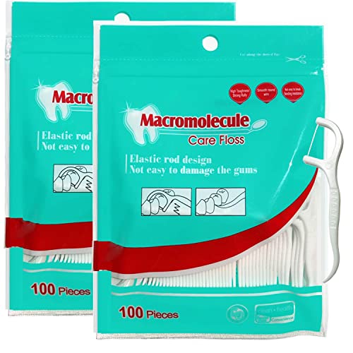 Goaycer Zahnseide Stick, 200 Stück Zahnstocher Dental Floss (200 Stück) Cover