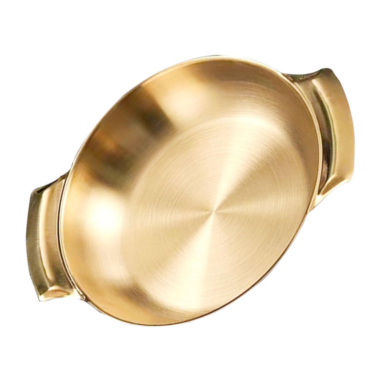 DECHOUS Washable Food Pan Stainless Steel Cooking Pot Anti-scalding Pot Instant Pans for Home Kitchen