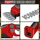 Akku Grasschere Strauchschere Set kompatibel mit Milwaukee 18V M18, gartenschere Heckenschere Handheld rasenschere Strauchtrimmer Grasmesser 22cm 13cm Strauchscherenmesser (ohne Akku)