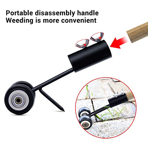AmazeFan Manual Weeds Snatcher-Crack and Crevice Weeding Tool, Weed Puller Tool, Weed Cleaning Tool Garden Tools for Patio Backyard Garden Lawn