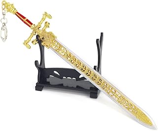 Elden Ring The Sword of Night and Flame Replica Action Figures Toys Collection Gift Party Supplies Desk Decoration Backpack Pendant Gift