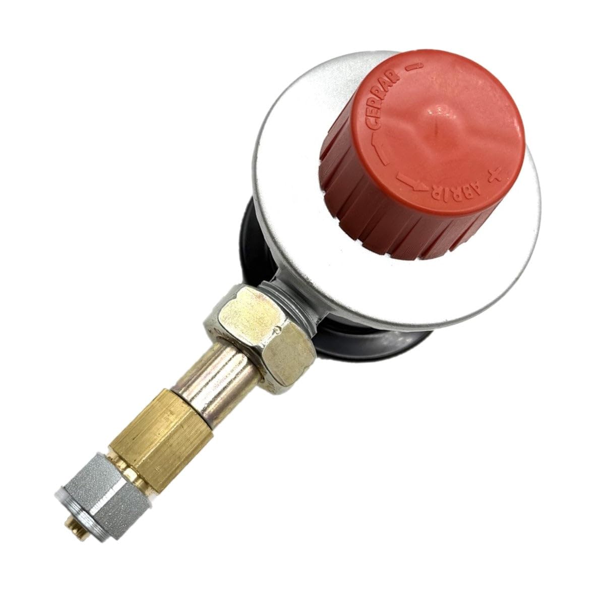 Juego de manguera de recambio para botella de GLP, 1 m, termoplástico, 901 904 907, conector de botella de gas de camping a 35 mm, adaptador de clip jumbo G.56 W21.8 LH presión sin