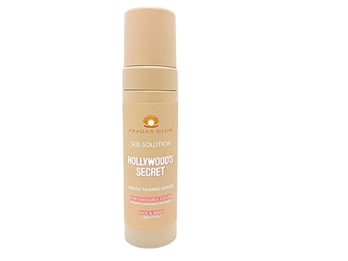 Mousse de bronceado sin sol de Hollywood's Secret Sol Solution