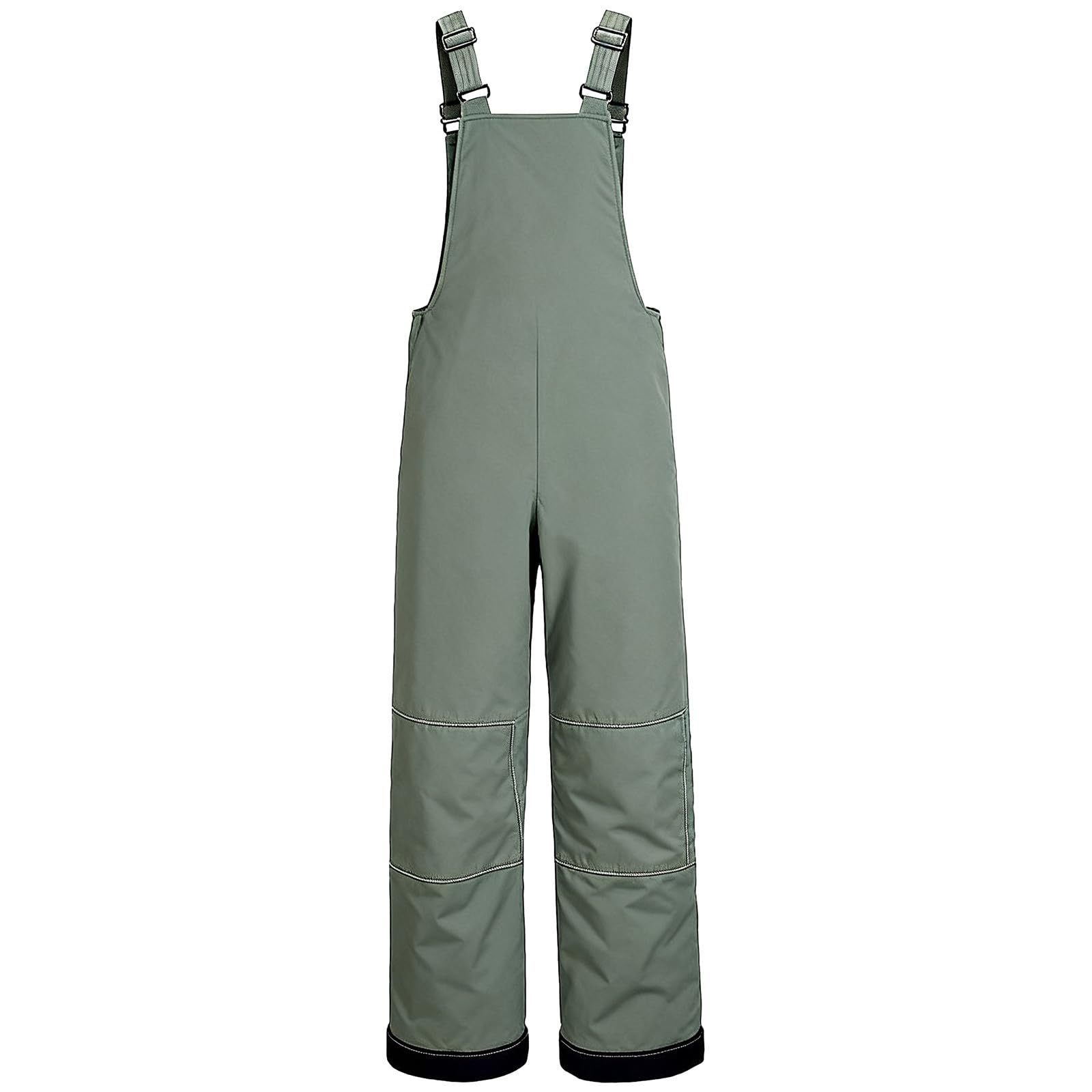 Pantalones de Esquí Impermeables Hombre Mujer con Tirantes Térmicos Invierno Pantalón de Nieve Resistente al Viento para Outdoor