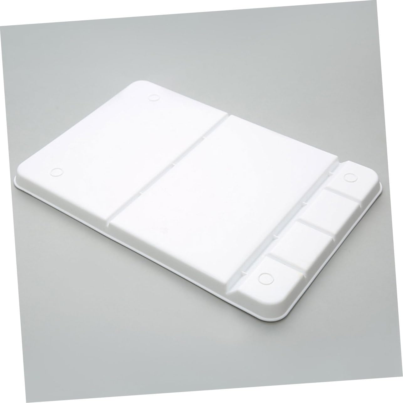 Palette de Peinture Carrée Multi-grilles en PP pour Peintres Étudiants