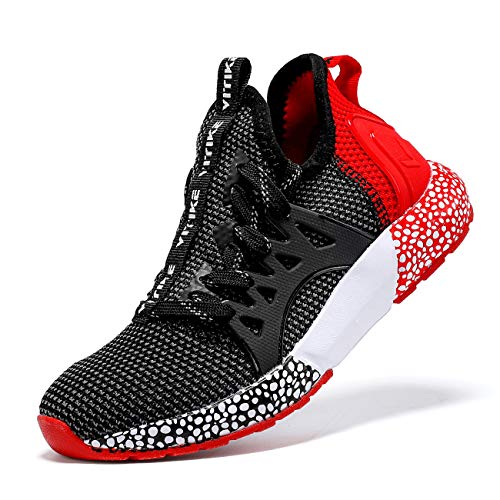 VITUOFLY Boys Sneakers Kids Running Shoes Girls Mesh Fitness Shoe Indoor Training Sneaker Lightweight Outdoor Sports Athletic Tennis Shoes for Little Kid/Big Kid 8.5