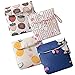 4 Pcs Cute Cotton Sanitary Napkins Bag, Menstrual Cup Pouch, Nursing Pad Holder, 5.1 x 5.1 inch Washable Organizer, Multifunction Purse for Girls Women (B)