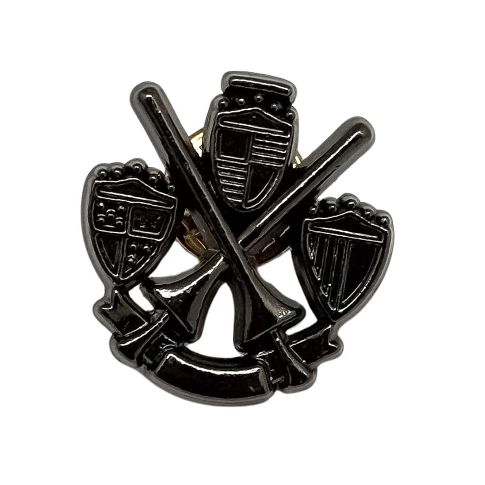 the tie hub Regimental Gunmetal Lapel Pin – Military-Inspired Brooch for Suits & Jackets-picture-21