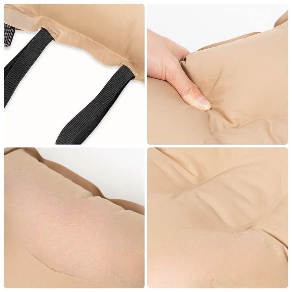 Oreiller de camping gonflable ultraléger for adulte, oreiller gonflable de, oreiller gonflable compact for dormir, coussin d'oreiller de de camping gonflable doux, coussin d'oreiller compressible ultr