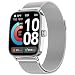 Reloj Inteligente Hombre Mujer con Llamadas, 1.85" Smartwatch Mujer Whatsapp Notificaciones,110+ Modos Deportivos Smart Watch con SpO2/Pulsómetro/Monitor de Sueño,Relojes IP68 para iPhone Android