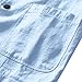 Linen Suit for Men丨Sport Coats and Blazers Business Casual Men Slim Fit Dress Lightweight Fashion Work Light Blue Jacket Western Wear Regular Fit Wedding Suits Medium