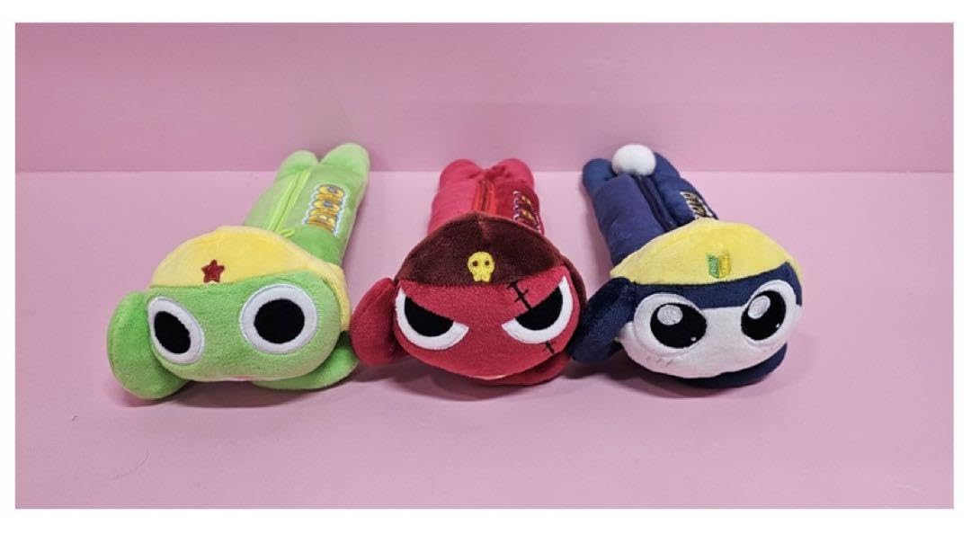 Amazon.co.jp: ケロロ軍曹 ぬいぐるみポーチ ペンケース 筆箱 マルチ