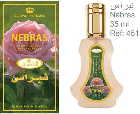 Nebras - Al-Rehab Eau De Natural Perfume Spray - 35 ml (1.15 fl. oz)