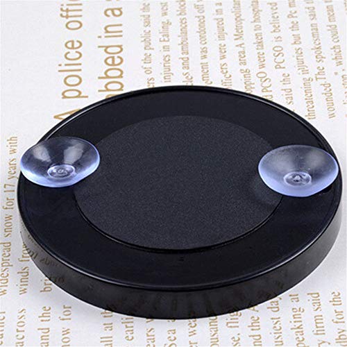 Espejo de maquillaje redondo con aumento 10X portátil miniatura 5