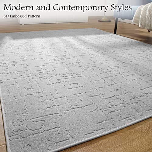 Area Rug-5X7 Rug For Living Room Contemporary Durable Carpet-Washable Rug Suitable For Living Room Bedroom Dinning Room Laundry Room Study Room #TOP2