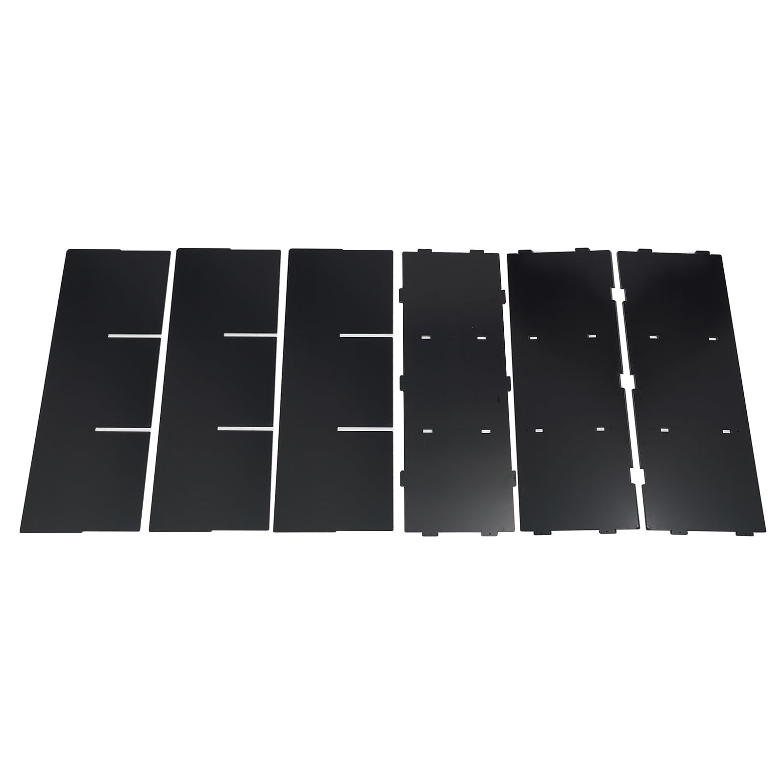 Organisateur de documents, 12 compartiments, 4 étages, construction robuste, pour une utilisation à la maison, à la bibliothèque, au bureau, à la salle de classe (noir) 80 x 30,8 x 30 cm