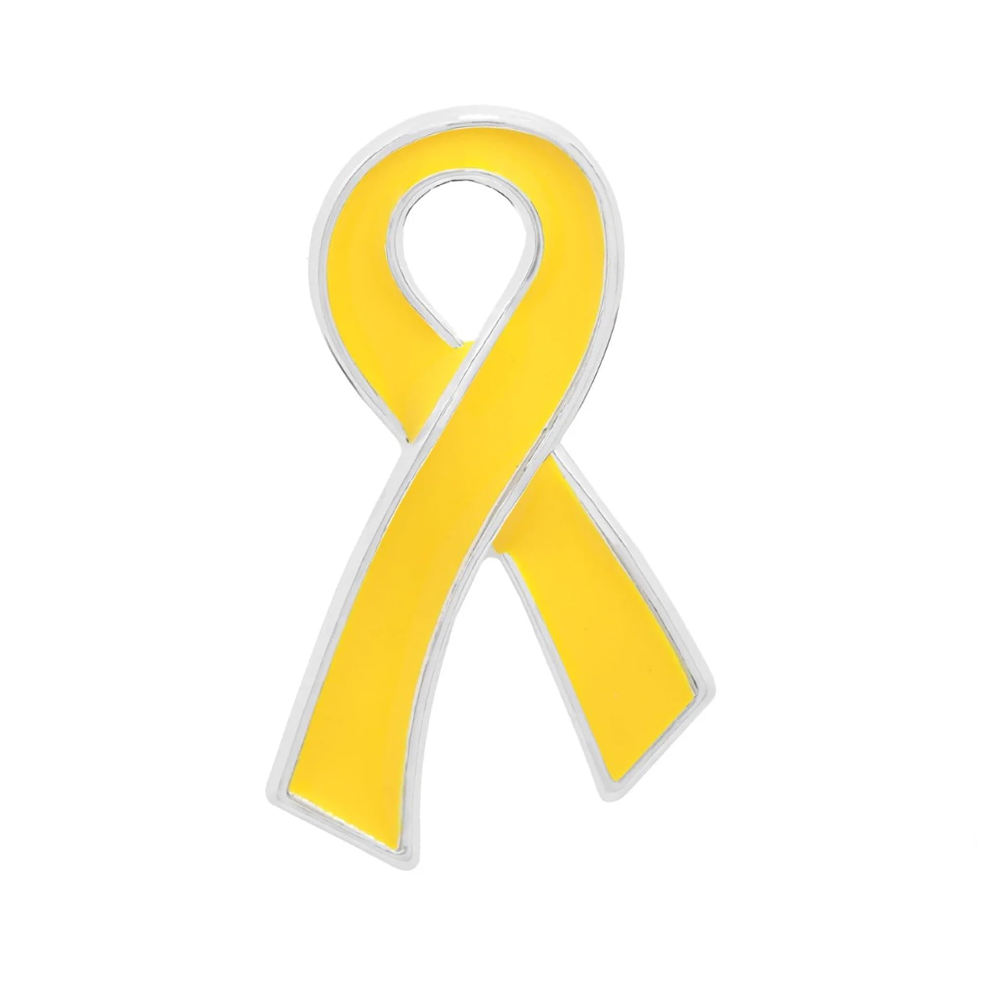 Ribbon Pins 1/5/25/100 for Cancer &amp; Disease Awareness - Various Causes - Bulk Quantities Available for Support Groups and Fundraising
