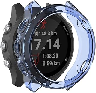 KAPPDE Capa protetora TPU para Garmin Forerunner 245M pulseira de relógio pulseira capa macia capa para Garmin Forerunner 245 GPS acessórios de relógio
