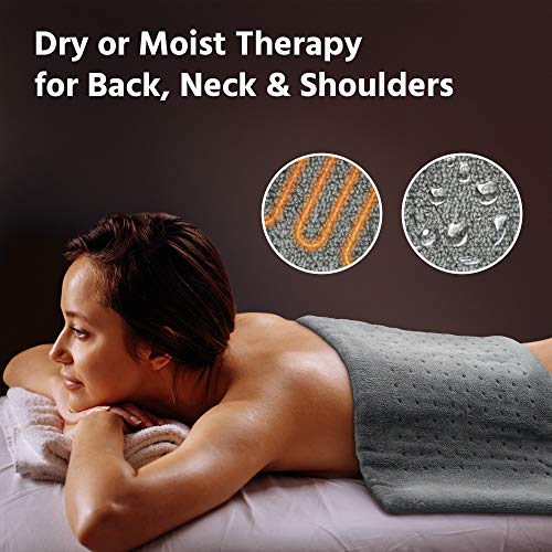 GENIANI XL Heating Pad for Back Pain & Cramps Relief, FSA HSA Eligible