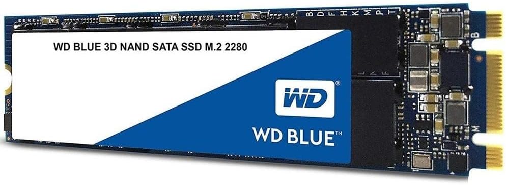 Western Digital WD Blue 250GB 3D NAND SATA 6Gb/s, M.2-2280 Internal Solid State Drive thumbnail 3