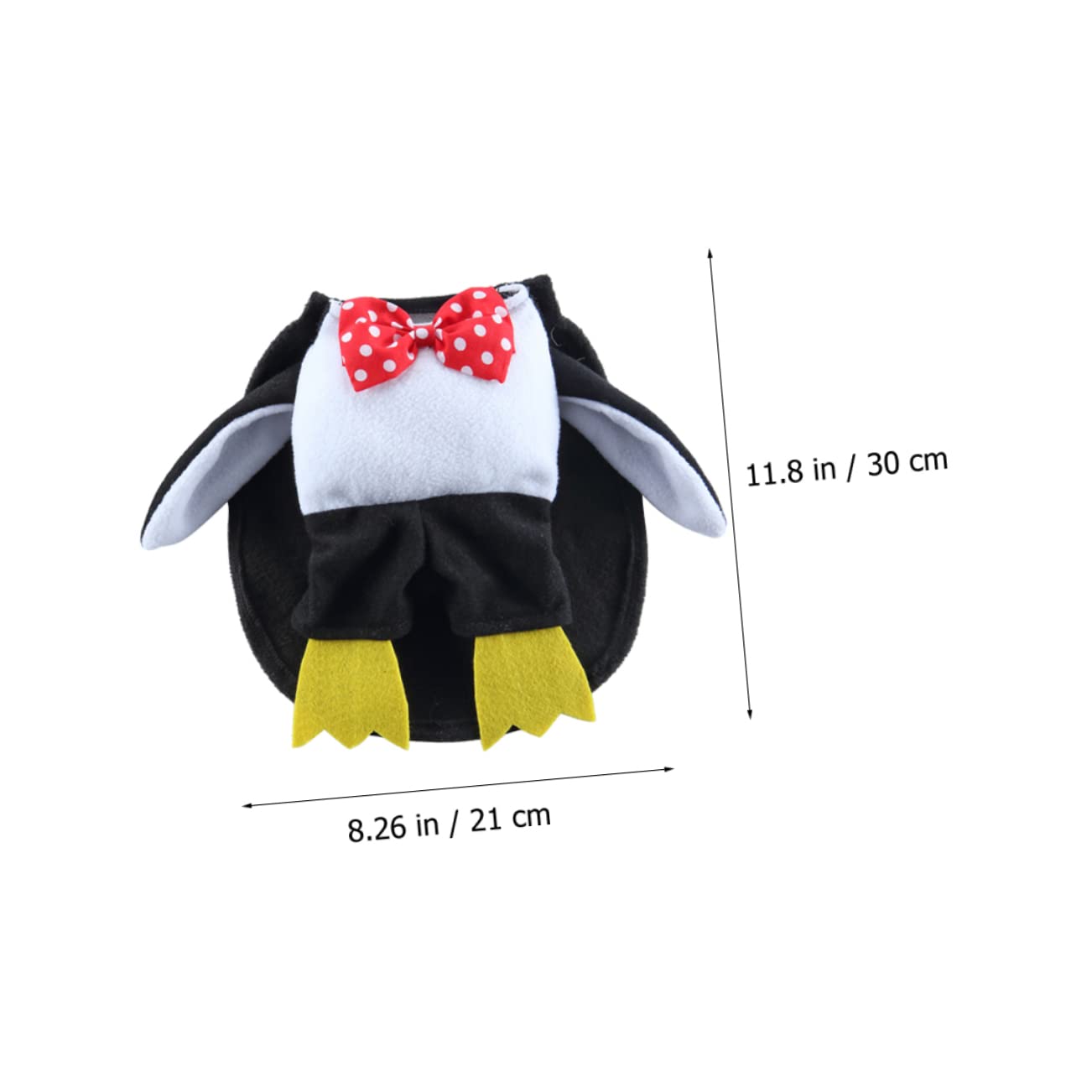 YARNOW 2 Set Pet Trasformazione Costume Halloween Pet Costume Cane Del Capo Cat Pinguino Mantello Animale Del Fumetto Costumi Del Cane Pinguino Costume Del Cane Costume Di Babbo Natale
