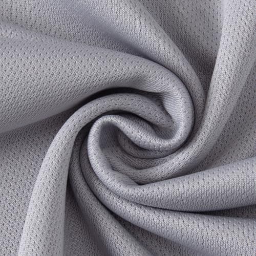 TiaoBug Boys Soccer Shorts Set Kids Football Kit Football Uniform Quick-drying Reflective Strips Sports Set Gray 11-12 Years4