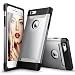 ESR Rugged Armor Bumper TPU Case with Clear Screen Protector for iPhone 6 Plus - Sheilder Silver