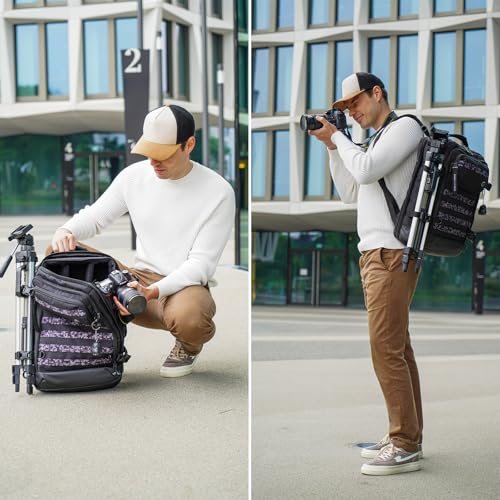 Mochila para cámara con puerto USB y protección RFID miniatura 2