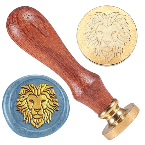 Lion Wax Seal Embossed Stamp