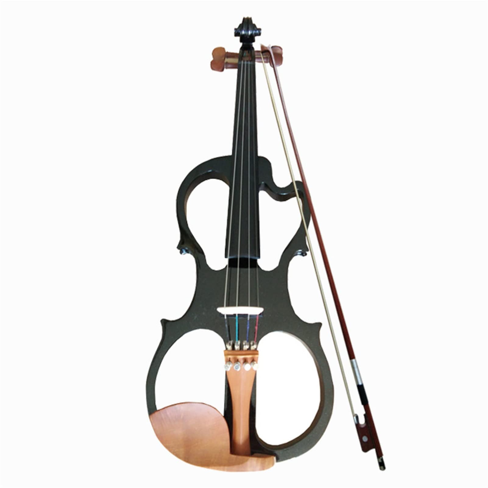 Violino Il Violino Elettronico Nero 4/4 È Adatto per Studenti, Principianti E Adulti
