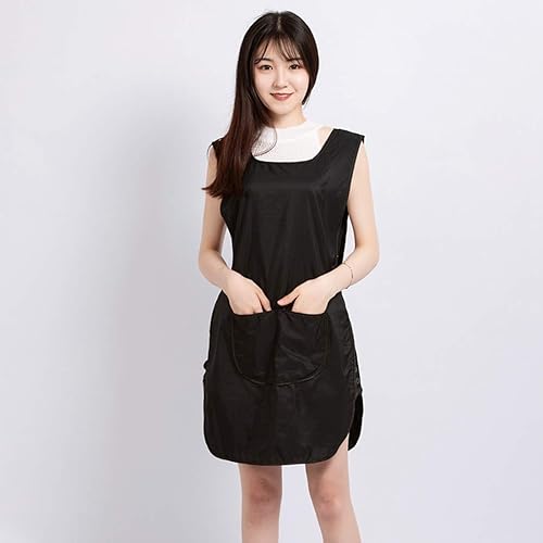 Miniatura 2 de Delantal de peluquería para estilista Chaleco de peluquería Delantal de peluquería Chaqueta Chefs Camareros Sin Mangas Ropa de Trabajo