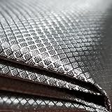 KSQP Faraday Stoff Emf Abschirmung Schutz Stoff, RFID Elektrosmog Abschirmung Fabric Blocks RF-Signale, Anti-Strahlung Abschirmung Stoff für Radiowellen Mikrowelle/Strahlung Computer,silver-2x1.1m