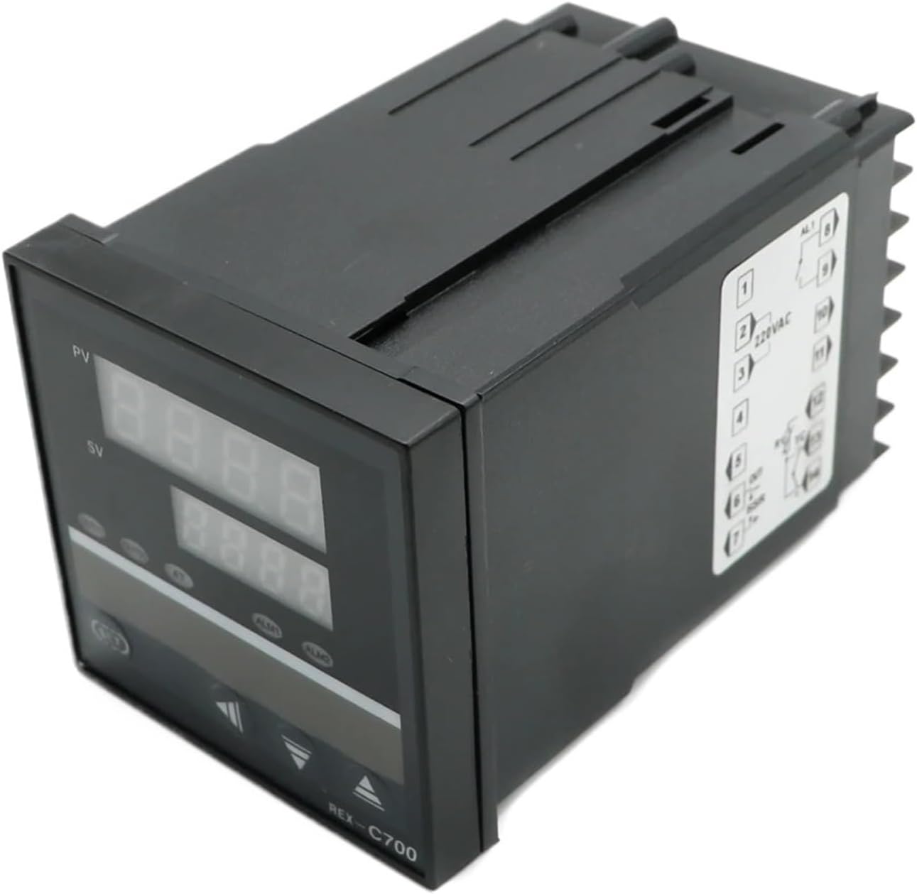 PID Digital Temperature Controller REX-C700 C 700 Universal Input Relay SSR Output for Automatic Packing Machine Thermostat Hot(Relay Output)