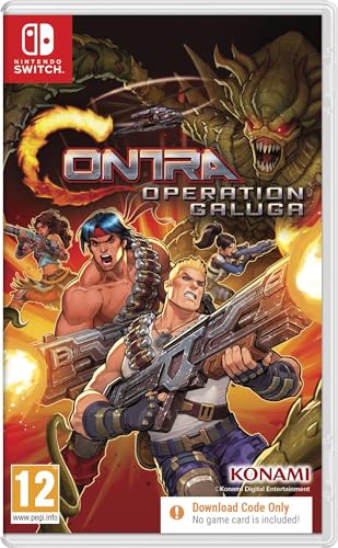 Contra: Operation Galuga (Código de descarga del juego en la caja) - Switch